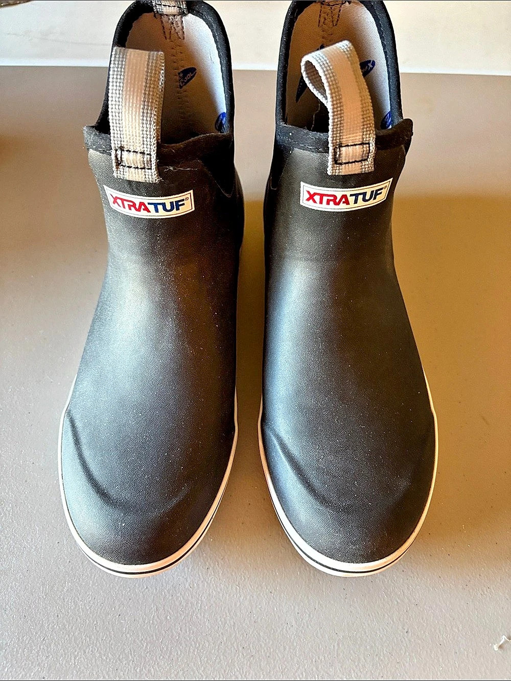 Xtratuf Ankle Deck Boot Sport Black Rain Boots